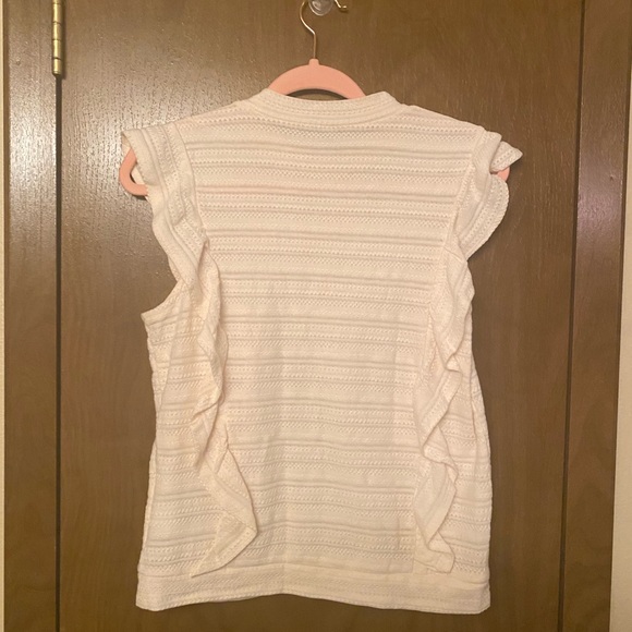 Jessica Simpson ruffle blouse M - Picture 4 of 4